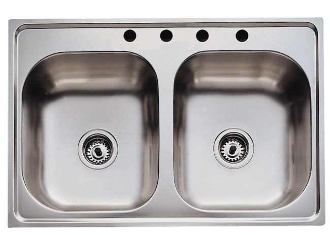 Fregadero Teka Doble Stainless Steel 7" ó 8" de hondo