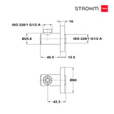 Toma de agua para Hand Shower Teka-Strohm