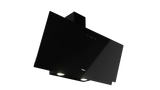 Campana Teka de Pared Diagonal 30" Cristal Negro