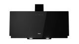 Campana Teka de Pared Diagonal 30" Cristal Negro