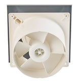 Extractor de Baño Cata Cristal Blanco