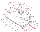 Extractor Empotrable 30" Stainless Steel TEKA GFH 73