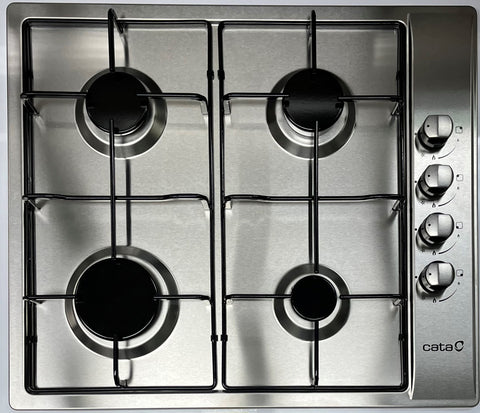 Tope de gas Cata en Stainless Steel 24" Enamel