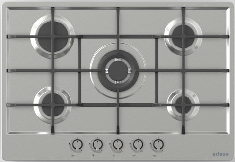 Tope de gas Cata en Stainless Steel 30" Hierro Fundido