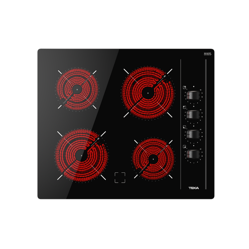 Vitrocerámica Teka 24" TTC 64000 XFL